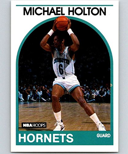 Amazon.com: 1989-90 Hoops Basketball #119 Michael Holton Charlotte