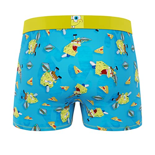 Crazy Boxer Spongebob Squarepants Boxer Briefs in Pizza Box2
