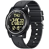 Top 10 Picks for the Best Waterproof Watch for Swimming 6 Beeasy Unisex Digital Watch Waterproof with Stopwatch Alarm Countdown Dual Time, Ultra-Thin Super Wide-Angle Display Digital Wrist Watches for Men Women