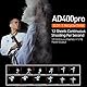 Godox AD400Pro AD400 Pro All-in-One Outdoor Flash，400W TTL 1/8000 HSS Flash LED Monolight mit Li-Ion Batterie Stabile Farbtemperatur