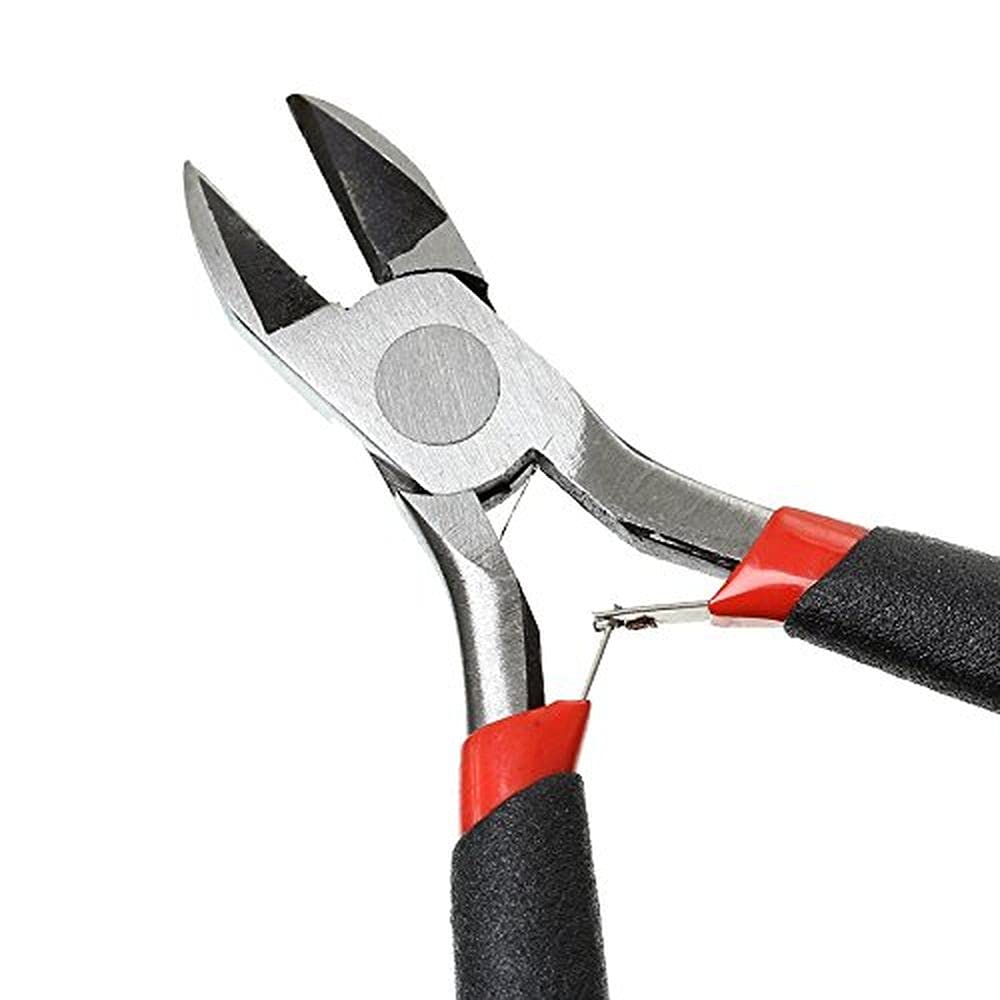 Diy Crafts 10508 7248 Stainless Steel Diagonal Cutting Plier Making Hand Tool, 11cm, Multicolor, 2 Piece 1