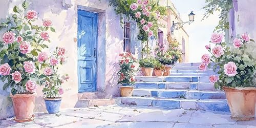 G X݂̉, qp lp S, DIY G fW^G Lbg ȒP ŃyCglLbg hG  ANʊG̋MtH| |phCeA Ǐ j̑蕨 40x80cm (t[X) i-47