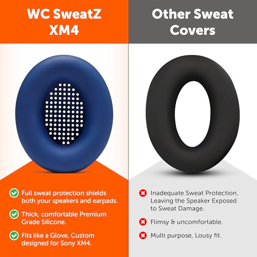 Image of WC SweatZ XM4 - Patented Earpad Sweat Covers for Sony WH-1000XM4