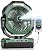 460ml Tank Portable Misting Fan,36000mAh Rechargeable Battery Powered Camping Fan with 4 Speeds,3 Timers,2 Light Modes,Jobsite Beach Summer Essentials,Mist Fan for Indoor Outdoor Patios Travel,Green