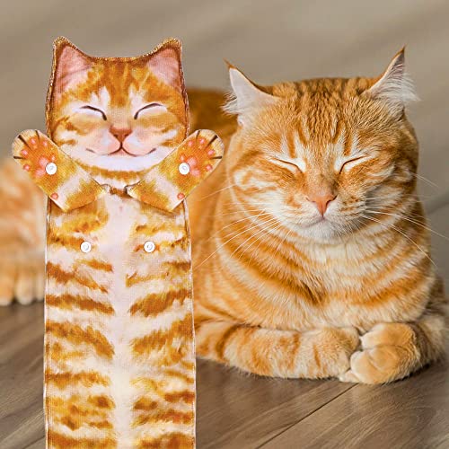Cat Funny Hand Towels For Bathroom Kitchen - Cute Decorative Cat Decor Hanging Face Towels Super Absorbent Soft-Unique Valentines Day Mothers Day Housewarming Birthday Gifts For Women Cat Lovers #TOP2