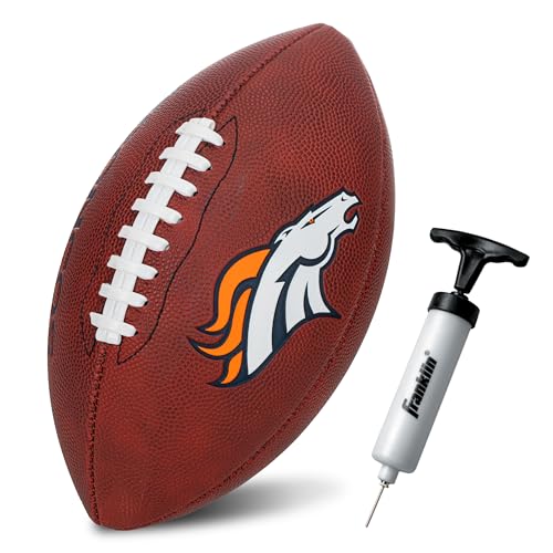 Franklin Sports NFL Football - Youth Junior Size Football for Kid...