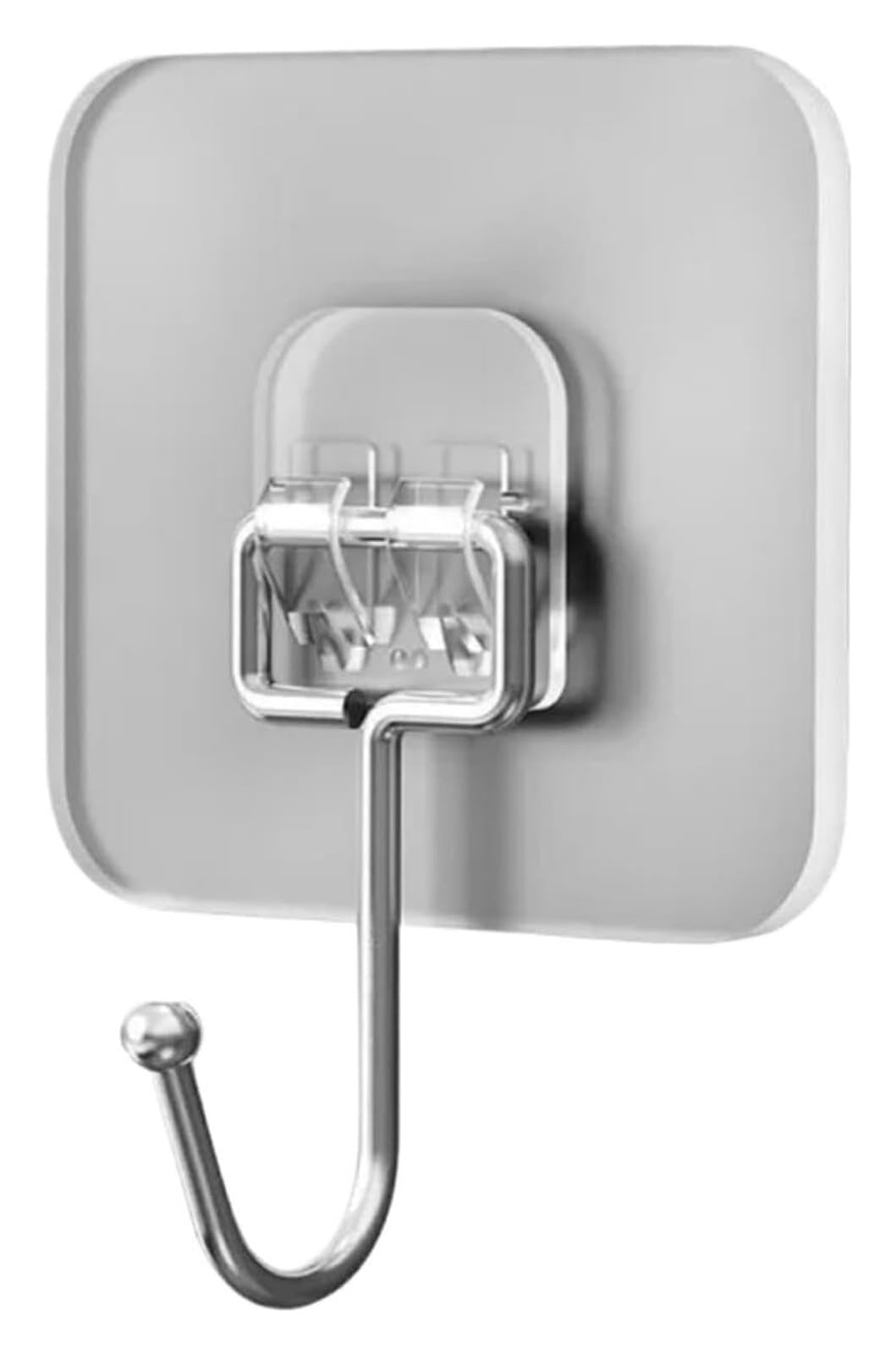 Ganchos de almacenamiento autoadhesivos metal PVC