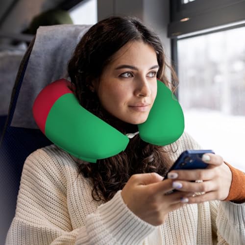 Almohada de Viaje con Memory Foam y Funda Negra miniatura 6