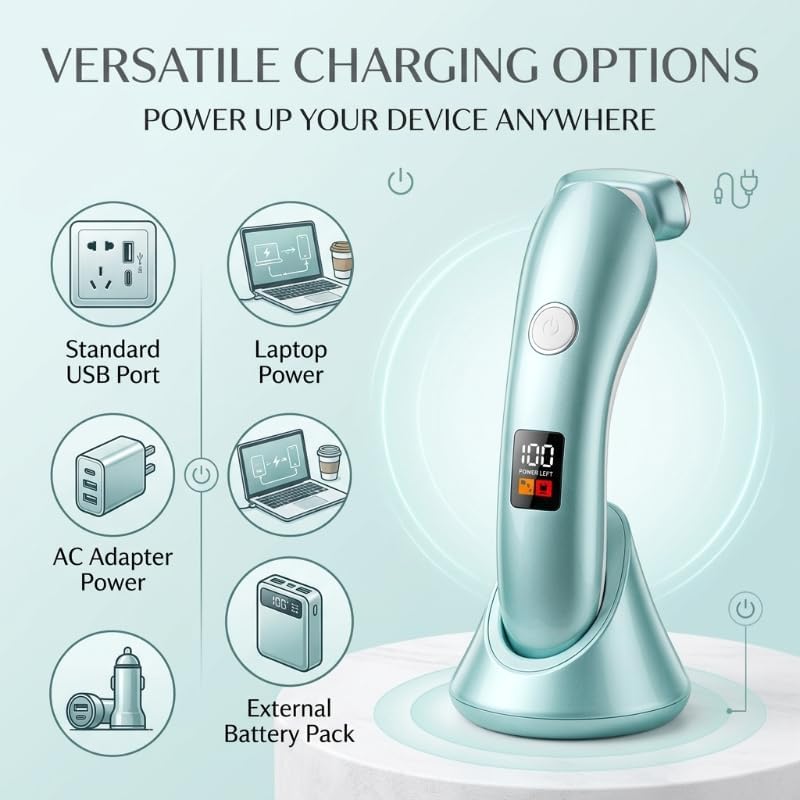 Women's 7-in-1 Electric Shaver with LED Light, Dual-Action Trimmer & Foil System, Waterproof Full-Body Hair Remover for Face Underarms Legs Bikini, Cordless Rechargeable Lady Grooming Kit