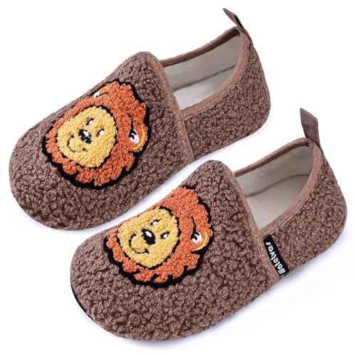 WateLves Kinderschuhe Jungen Winter Warme Hausschuhe mit...