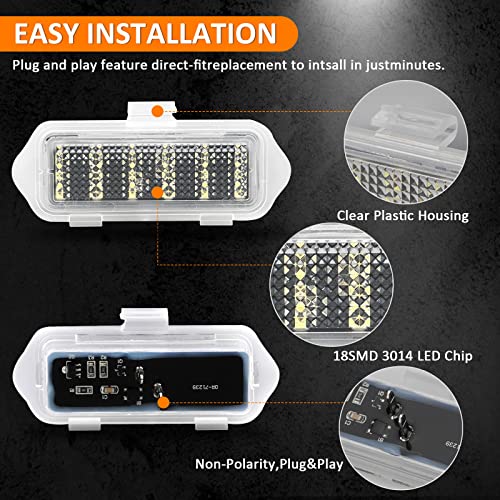 Lámparas LED para espejos Bestview 6000K para Chevy y GMC miniatura 4