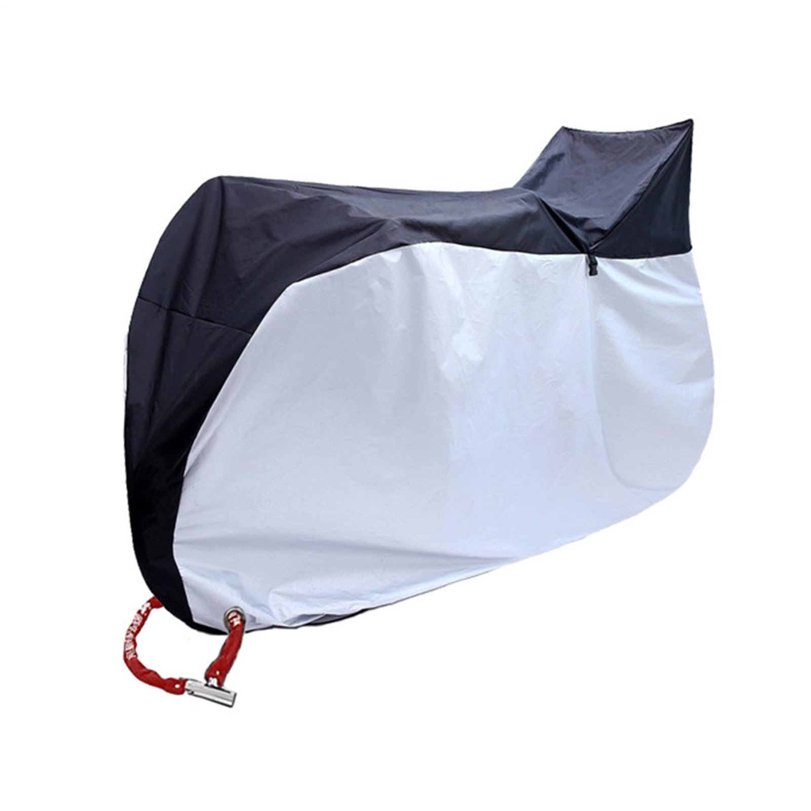 Housse de vélo imperméable extérieur robuste avec trou de serrure et sac