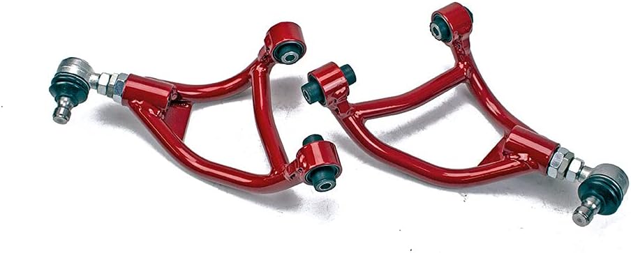 Godspeed AK-169-A Adjustable Camber Rear Upper Arms, Steel Alloy, Ball Joints, Set of 2, compatible with Subaru BRZ (ZC6) 2013-20