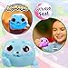 Animagic Let's Glo Seal Blue Stars | Squishy Aquatic Best Friend Floats in Water and Glows | Tactile Sensory Play for Kids Ages 4+