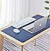 Produktbild SUAVER Gaming Mauspad (800 x 400 x 2 mm) extended mousepad wasserdichter Office Tischunterlage groß PU-Leder Schreibtischmatte,XXL Mousepad Rutschfeste Schreibtischschutz(Blau)