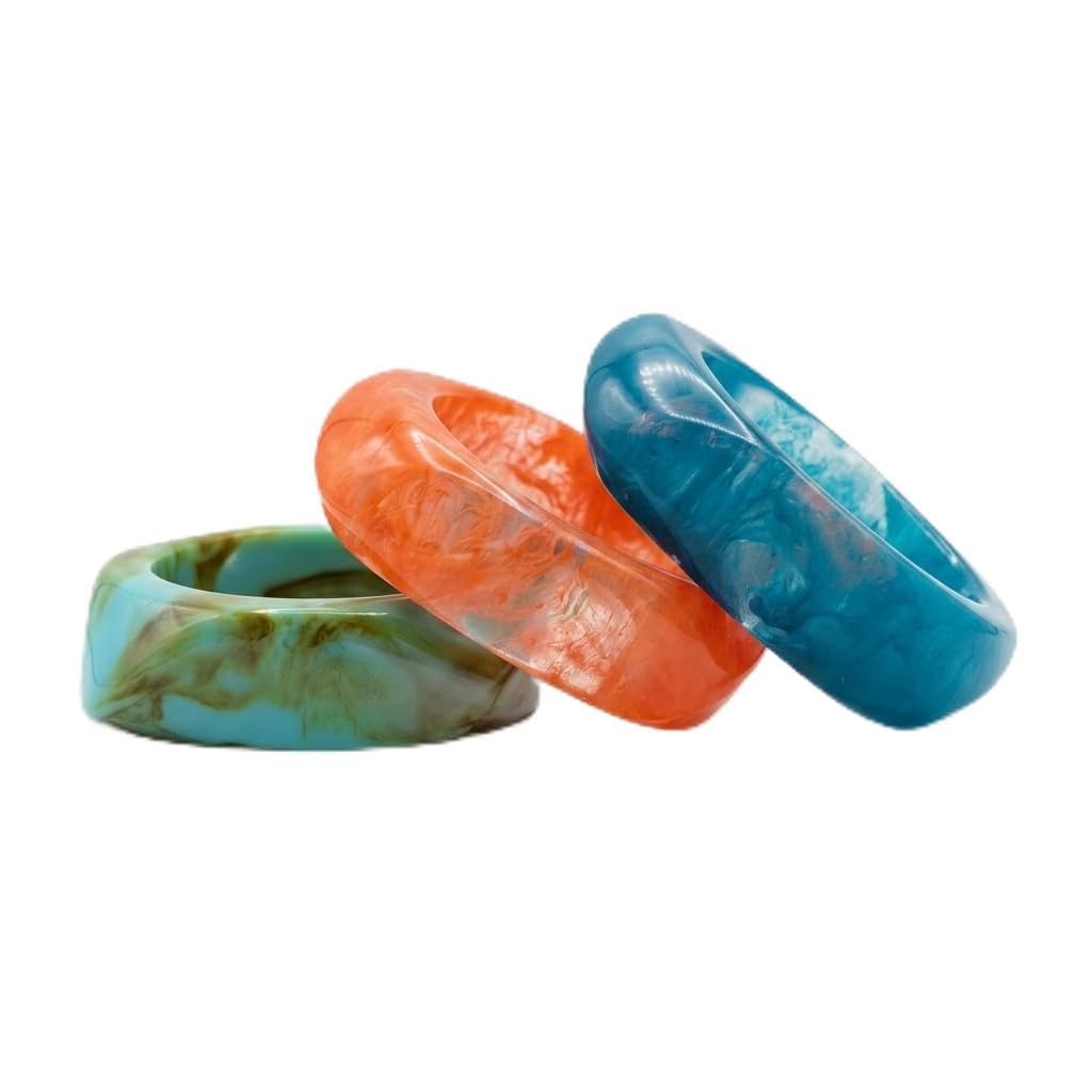 Resin Bangle Set for Women(Pack of 3)-image-12