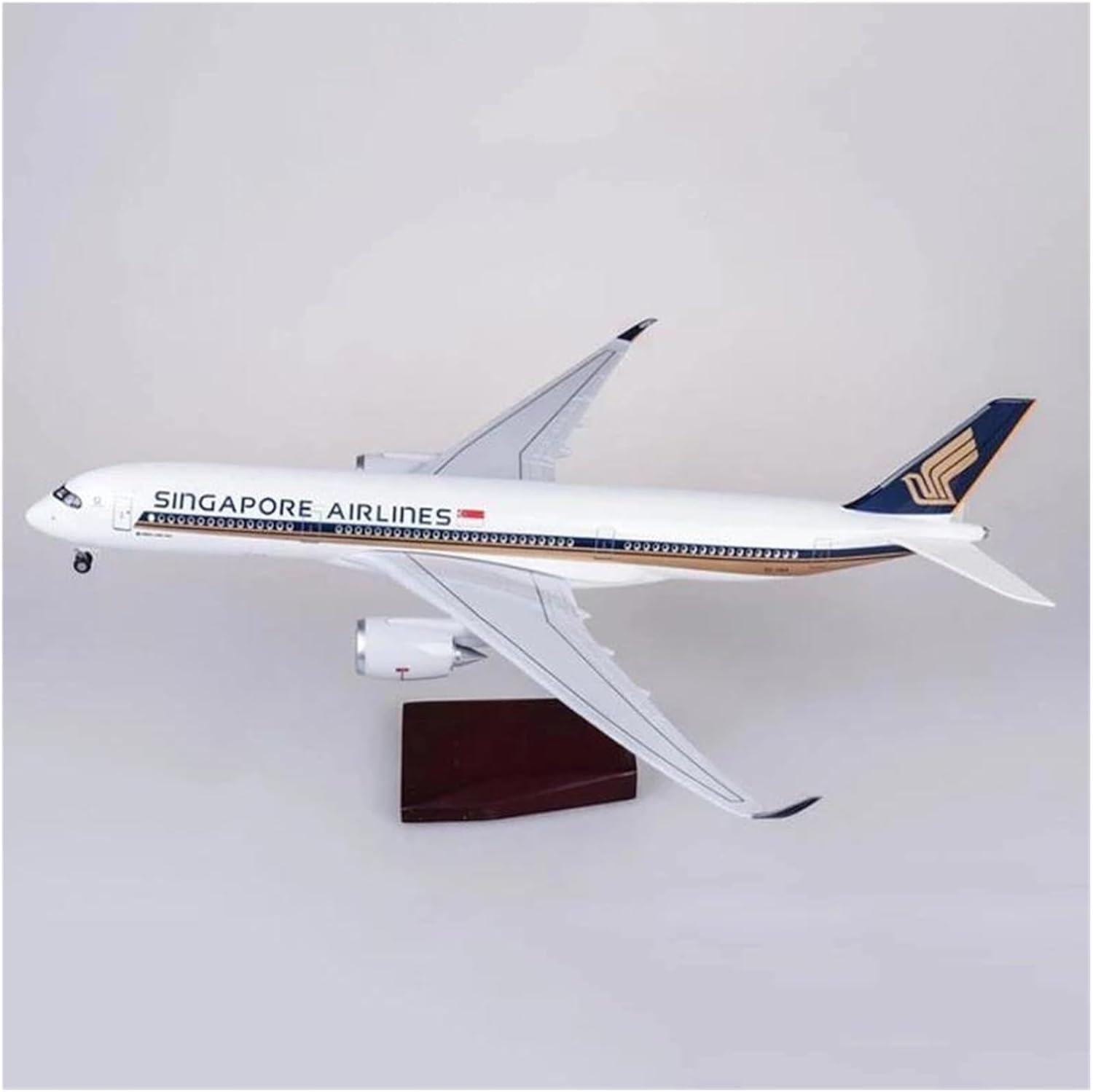 1/142 for 47CM Singapore A350 Die-Cast Resin Aircraft Model Series Hobby Playgame Kit(Without Light)