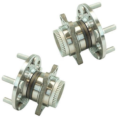 Image of TRQ Rear Wheel Bearing and Hub Assembly Set 2 Piece for 2011-2012 Hyundai Elantra GLS Limited 2013-2016 Elantra 2013-2017 GT 2012-2017 Veloster 2014-2018 Kia Forte 2014-2018 Forte5