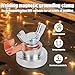 2pcs Welding Magnetic Grounding Clamp, Efficient Welding Support Clamp Tool Multifunctional Attachment Suction Weld Accessories for Smooth Metal (Large & Small)