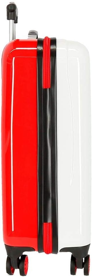 Disney Minnie Enjoy the Day Kabinenkoffer Weiß 40x55x20 cms Hartschalen ABS Kombinationsschloss 34L 2,8Kgs 4 Doppelräder Handgepäck