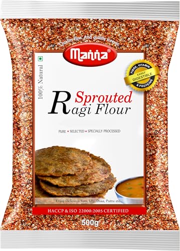 Manna Sprouted Ragi Flour - 1kg