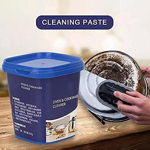 Xeerabdi Oven & Cookware Cleaner Powder | Boom Wash Cleaning Paste for Kadai,Utensils,Stainless Steel Pots and Pans | Powerful Stain Remover for Grease,Burnt Residue,Dirt | Kitchen Cleaning Solution 4