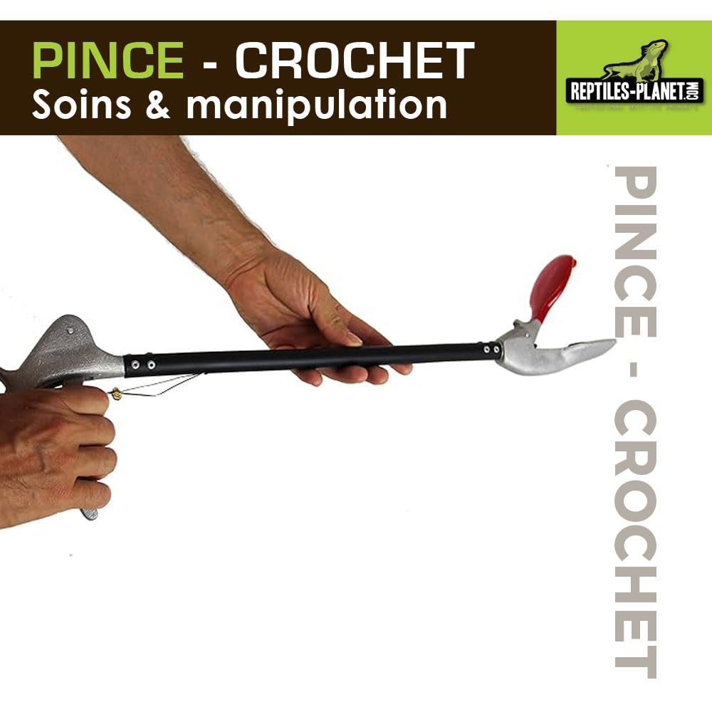 Reptiles Planet - Pinza Gancio Protect per rettili - 63 cm