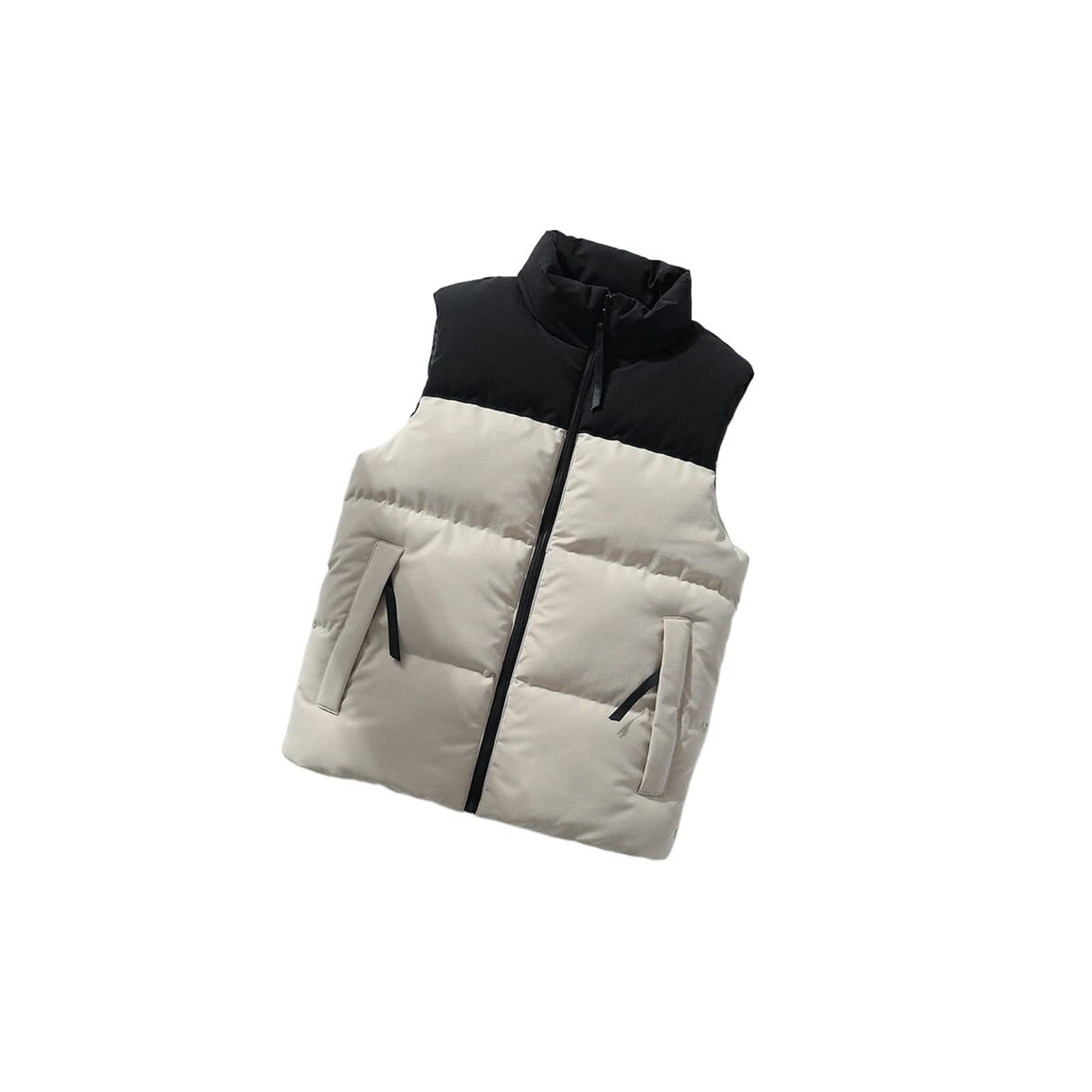 BUYUP Mens Vests Outerwear Clothing Vest Jacket Mens Autumn Warm Sleeveless Jacket Male Winter Casual Waistcoat Men Vest Veste Homme (Size : XL)