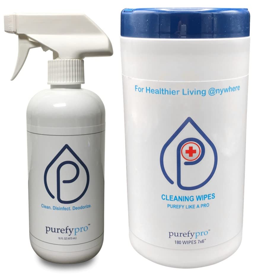 Amazon.com: Purefypro Disinfectant and Cleaning Wipe Package