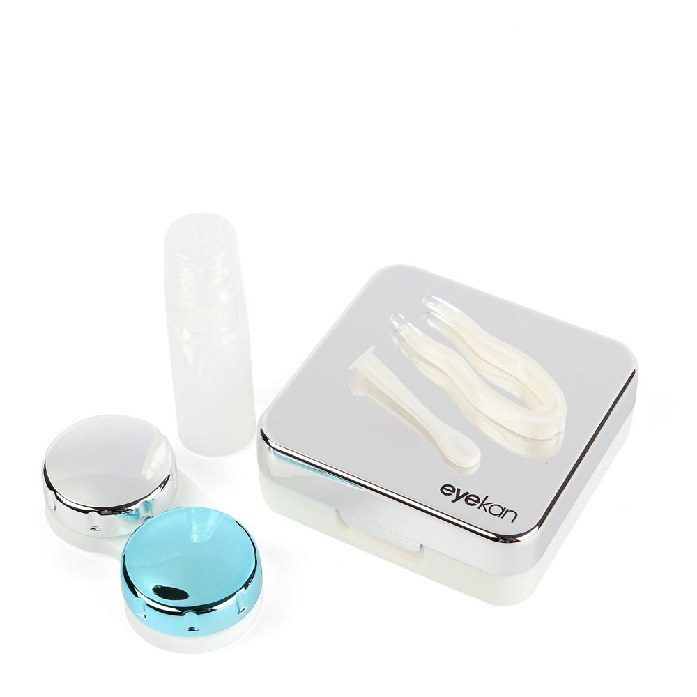 INOVERA Eyekan Travel Contact Lens Case Box with Mirror (Pink, Plastic) — Amazon image 8