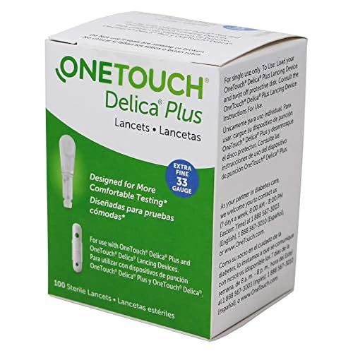 OneTouch Delica Lancet 33G (100 Count)