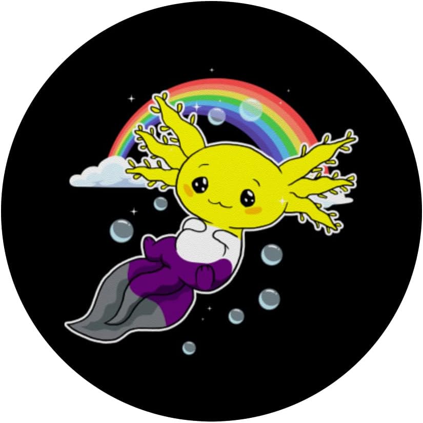 Lesbian Pride Flag Acuarela PopSockets PopGrip: Agarre Intercambiable Para Teléfonos Y Tabletas