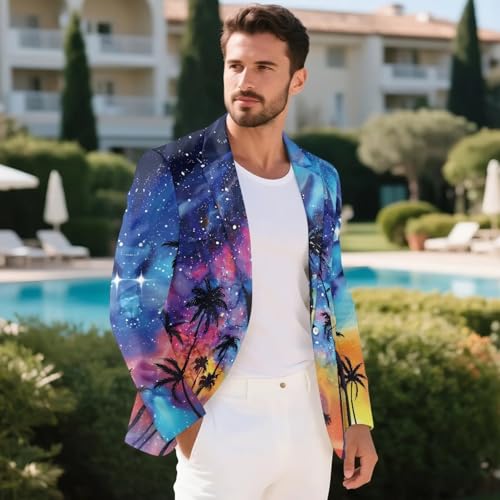 Mens Blazers Slim Fit Business Casual Men Suit Sport Coat One Button Travel Blazer Suit Jacket with Pocket S-5XL4