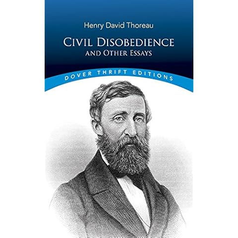 Civil Disobedience and Other Essays (Dover Thrift Editions: Philosophy) Cover