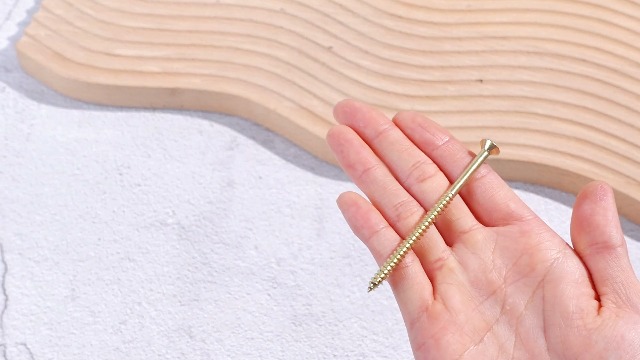 Image of 100 Pack Satin Nickel Wood Screws #9 x 3 Inch Extra Long Heavy-Duty Hinge Screws for Doors, Cabinets, Furniture & DIY Projects, Bright Brass