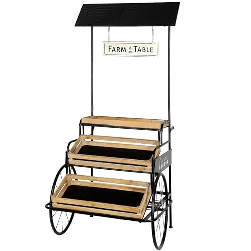 DRW Carro Jardinera Expositor con Forma