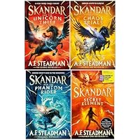 Skandar Series 4 Books Collection Set by A. F. Steadman