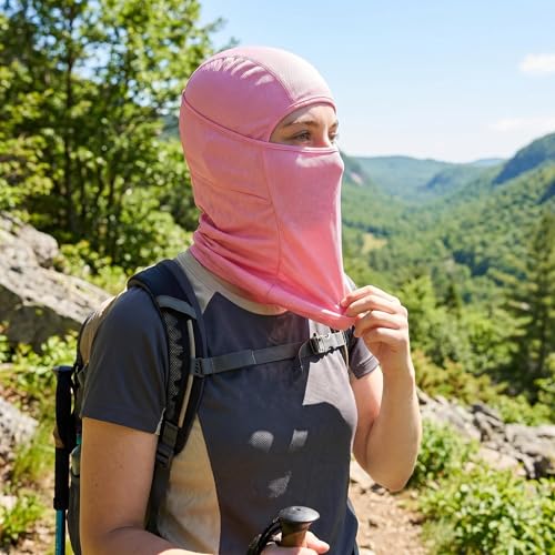 Image of 4 Pieces Balaclava Mask Sun Protection Hood Face Cover Full Head Mask for Men and Women for Hunting Fishing Skiing
