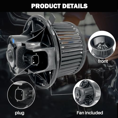 Image of 700154 AC Heater Blower Motor Fan Assembly Fit for Jeep Liberty 2002-2007 ,Wrangler 2002-2006 5066553AA, 68028890AA