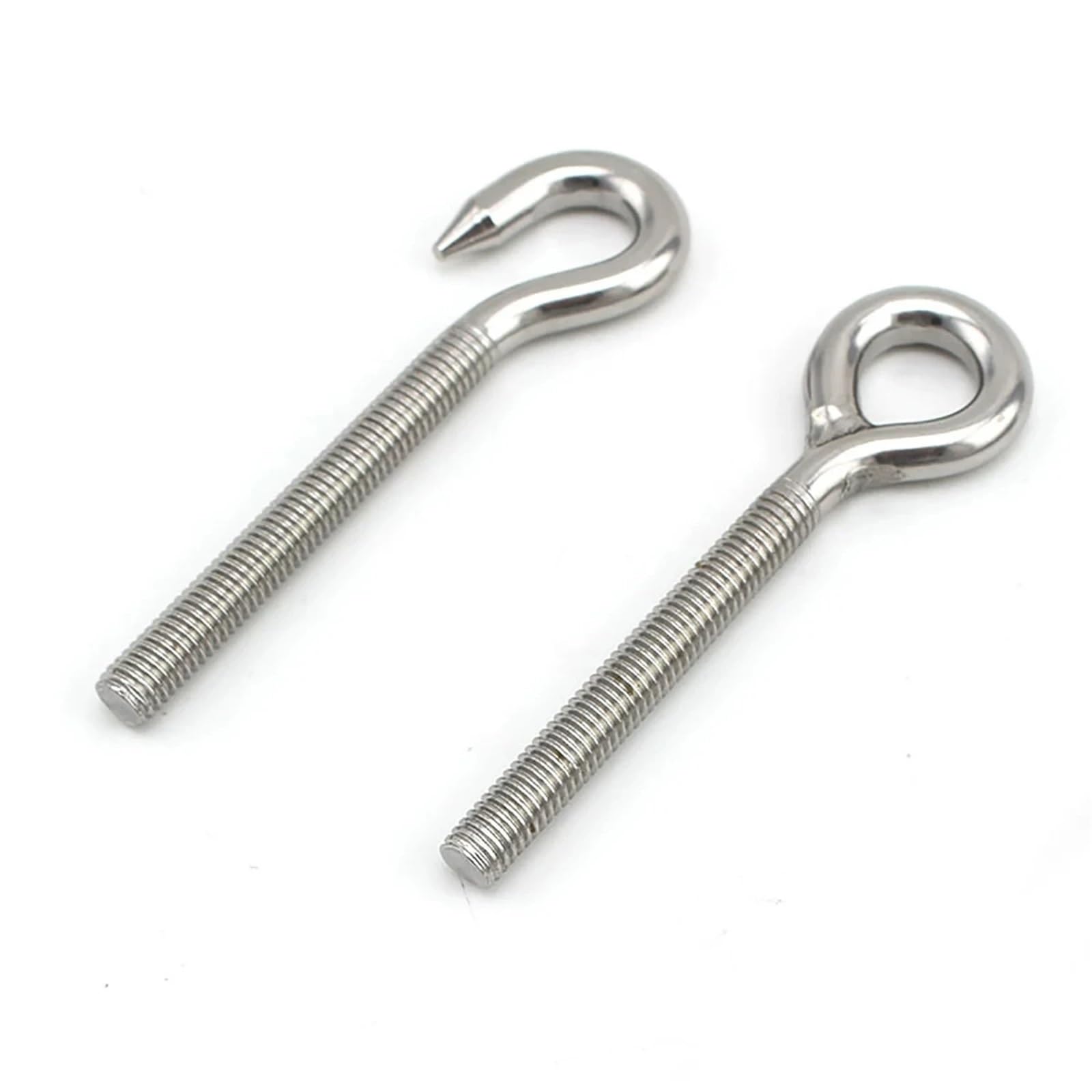 Tensor de cable con tensor de tornillo, 1 Uds 316 gancho de acero inoxidable y tensor ojo cuerda alambre(M20)