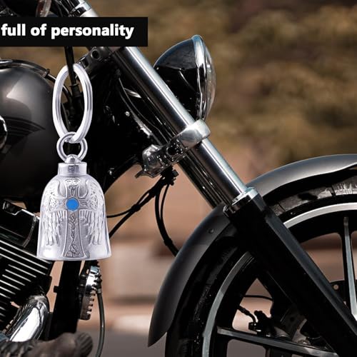 Image of Motorcycle Men Bell - Motorcycle Cross Bell for Men Women,Biker Accessory,Guard Riding Safety