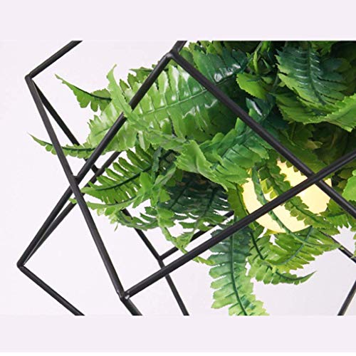 Candelabros decorativos verdes tipo lámpara de techo colgante rombo 3