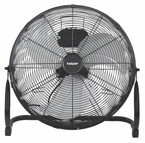 KASPAR Volteno Ventilador de suelo 40 cm 50 W Negro