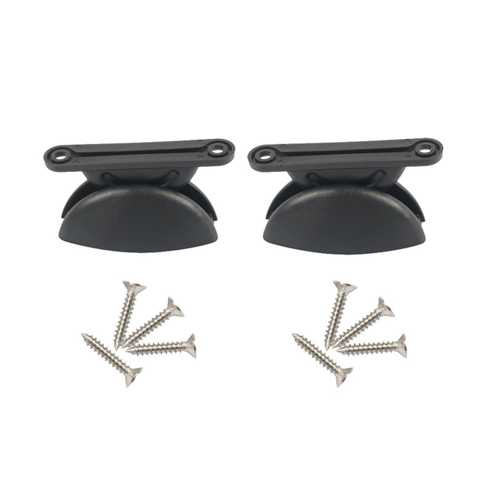 2 Sets Door Retainer Kit RV Caravan Door Retainer Holder Locker T Shape Nylon Motorhome Door Stopper Catch for Camper