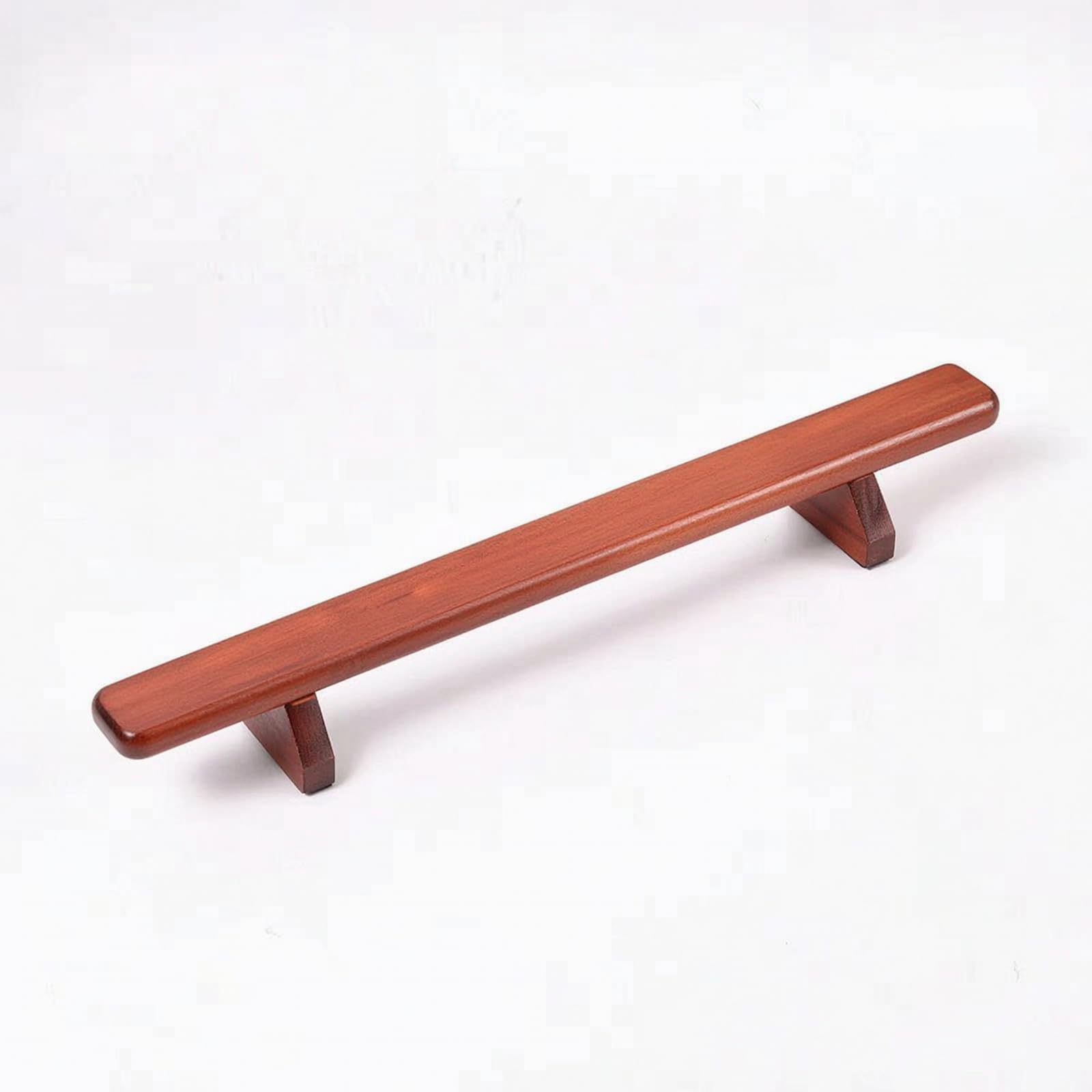 rockible Push Up Training Stand Barra para Entrenamiento de Pecho Paraletes Soporte Elevado Madera Maciza con Pies Angulados Antideslizantes Adecuado para