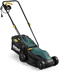 Tekna Cortador de Grama Elétrico LM320EBN1 1000W 127V – 3 Alturas de Corte, Lâmina 32cm e Recolhedor 30L – Trava de Segurança e Design Ergonômico