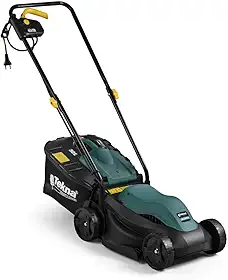 Tekna - Cortador de Grama Elétrico LM320EBN 1000W 220V com Recolhedor 30L, 3 Alturas de Corte (20 a 60mm), Lâmina 32cm e Trava de Segurança – Leve e Compacto para Uso Doméstico
