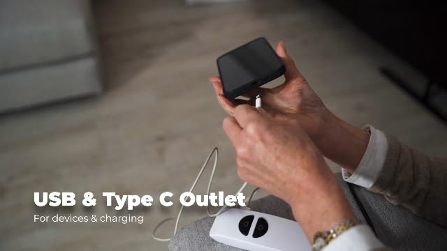 Bild 6 - YONISEE Fernsehsessel Massagesessel Elektrisch Relaxsessel mit Liegefunktion Aufstehhilfe, Massage Heizung, Fußteil, Getränkehalter 4 Seitentaschen,TYP C & USB-Anschlüsse Liegen TV Sessel Wohnzimmer