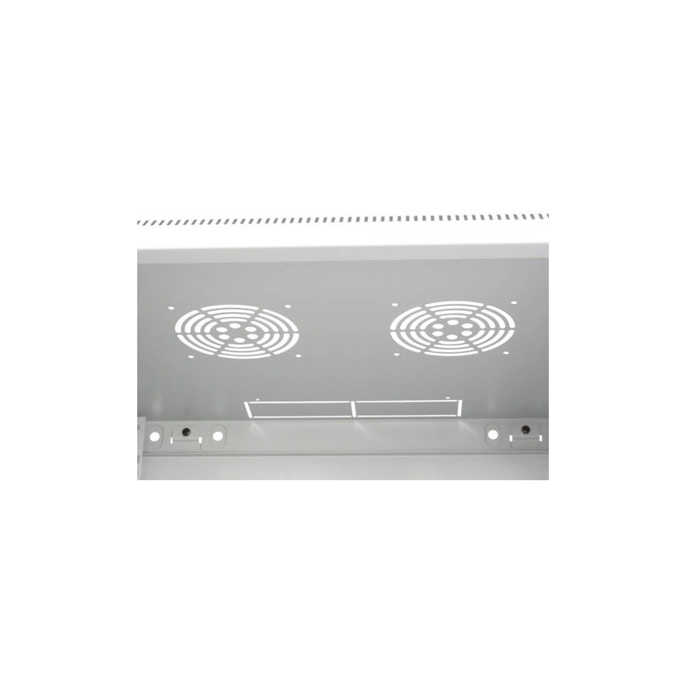 Armadio Intellinet Rack 19'' a muro 12 Unita' sezione unica prof. 600mm Nero