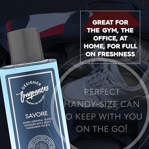 Designer Fragrances Men's 250ml Assorted Shower Gels Bundle - Each Pack Includes 2 x Lite Blu, 2 x One Billion, 2 x Savore - For Instant Freshness, Revitalizing, Hydrating, Long Lasting Smell - Image 5